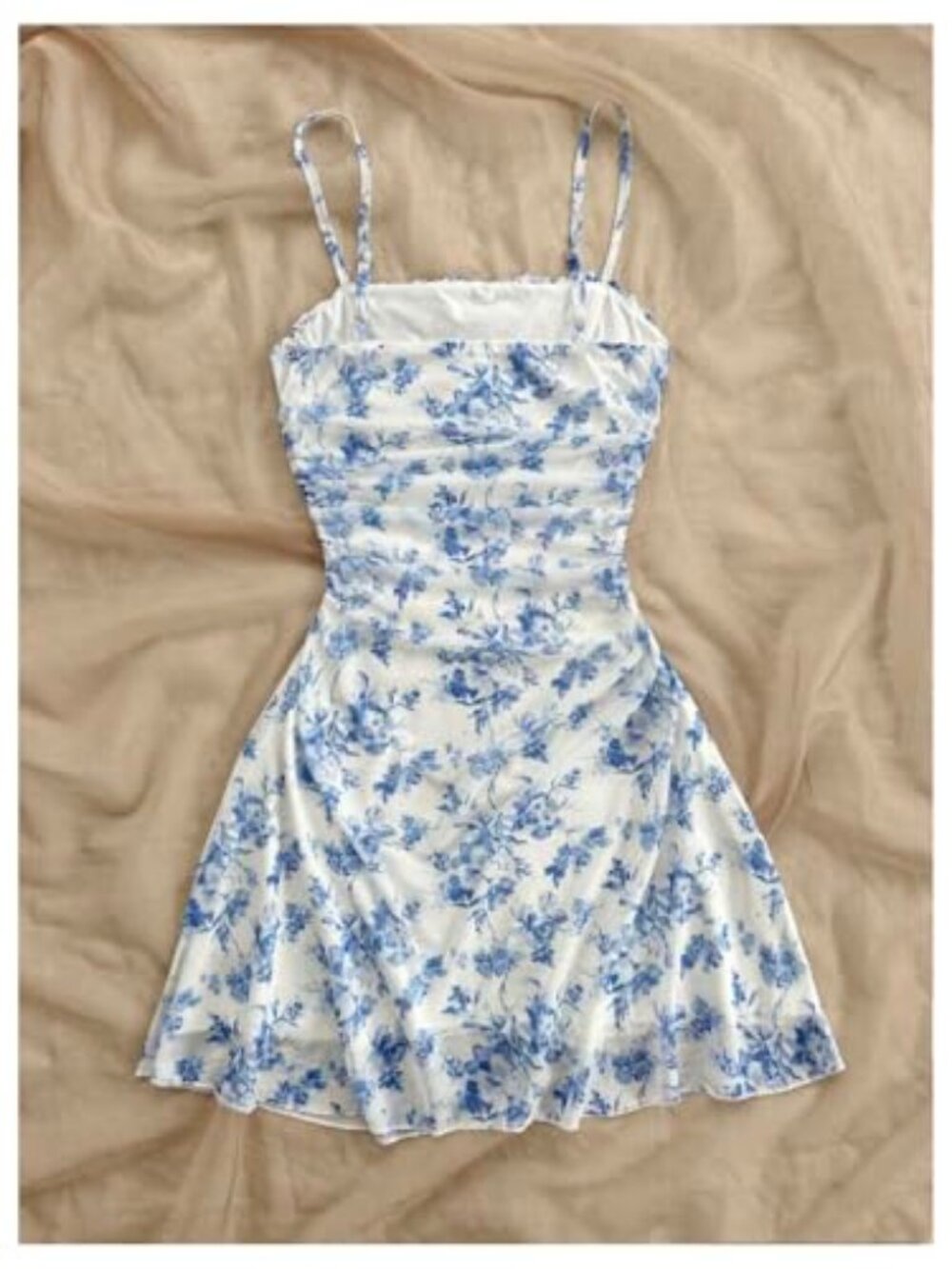 Verdusa Women's Summer Dresses Boho Floral Short Flowy Dress Y2k Outfits